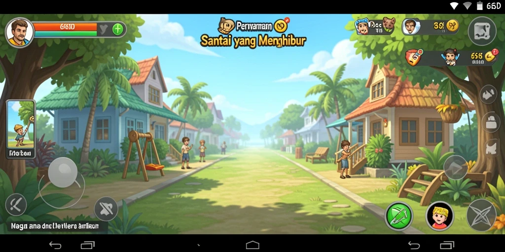 Screenshot gameplay <strong>66D</strong> menampilkan tantangan seru dan grafis menawan.