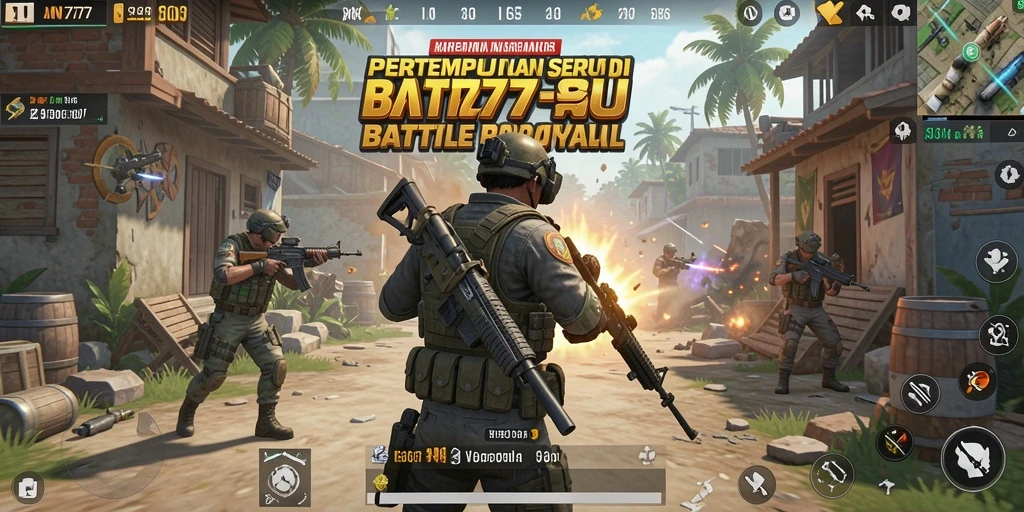 Tampilan gameplay AN777 yang seru dan mendebarkan di medan perang.