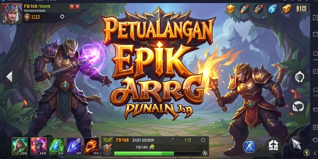 Gameplay mendebarkan dalam ARPG yang penuh petualangan.