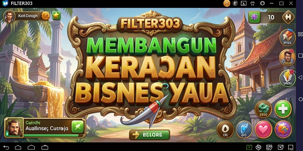 Tampilan gameplay FILTER303 yang menegangkan dan penuh strategi.