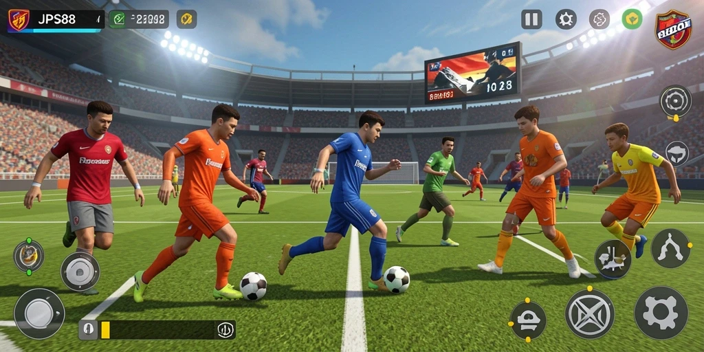 Tangkap momen seru dalam gameplay olahraga di JPS88.