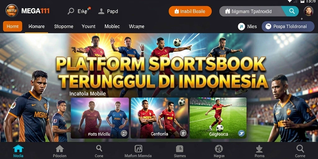 Tampilan screenshot MEGA111 dengan fitur taruhan langsung yang menarik.