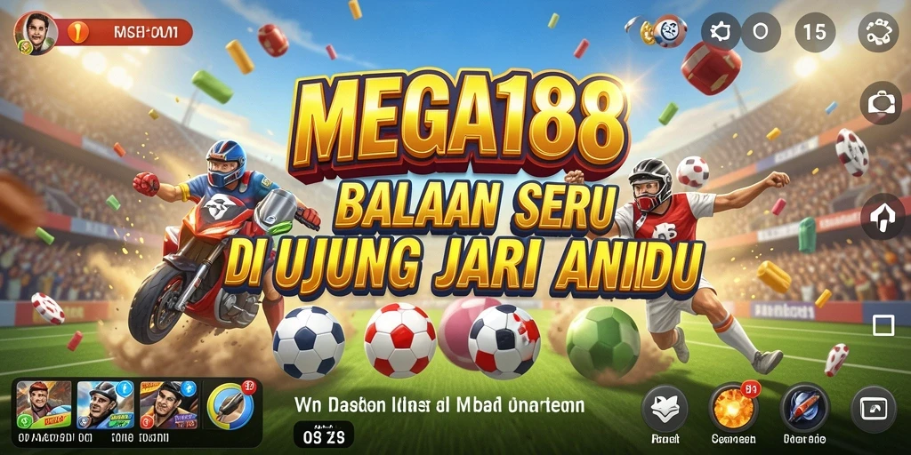 Gameplay Racing yang mendebarkan dalam MEGA188.
