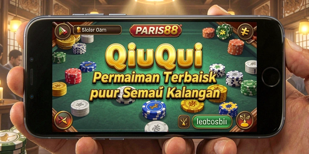 Tampilan menarik dari permainan QiuQiu PARIS88.