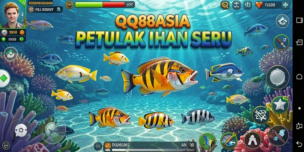 Tampilan gameplay Tembak Ikan yang menantang dan seru.