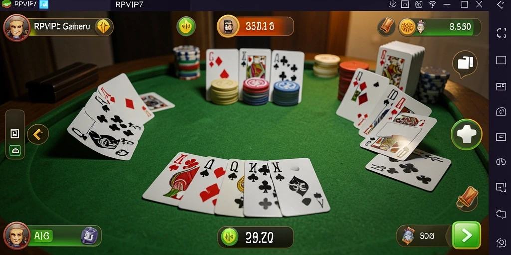 Tampilan gameplay RPVIP7 yang menarik dan interaktif.
