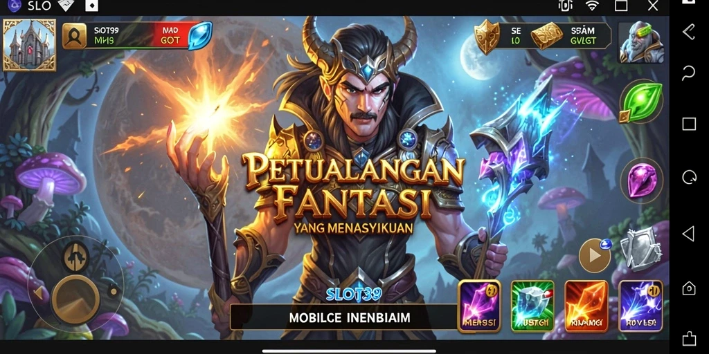 Tangkapan layar menunjukkan aksi epik dalam pertempuran RPG yang mendebarkan.