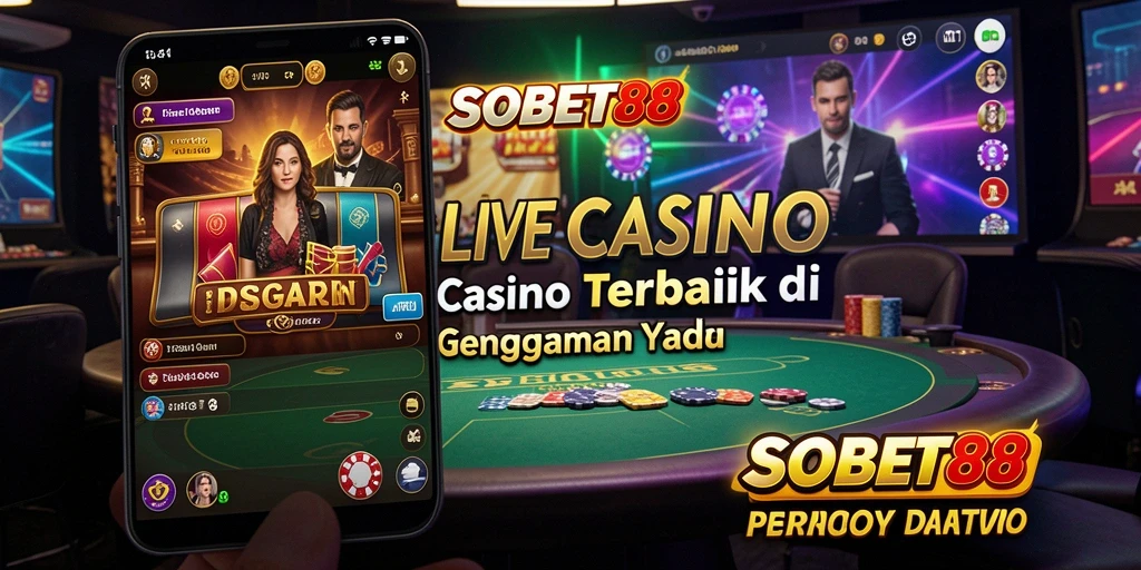 Gameplay Live Casino yang mendebarkan di SOBET88.