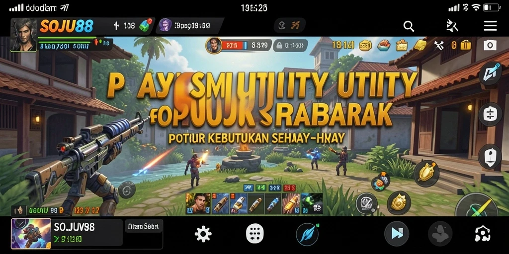 Screenshot utama SOJU88 menampilkan antarmuka yang intuitif dan menarik.