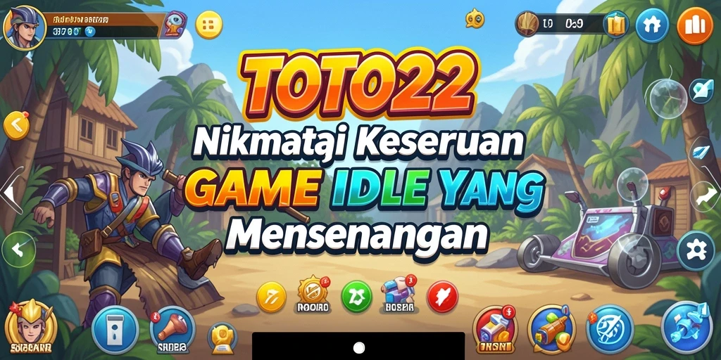 Tampilan gameplay TOTO22 dengan karakter dan lingkungan yang cerah.