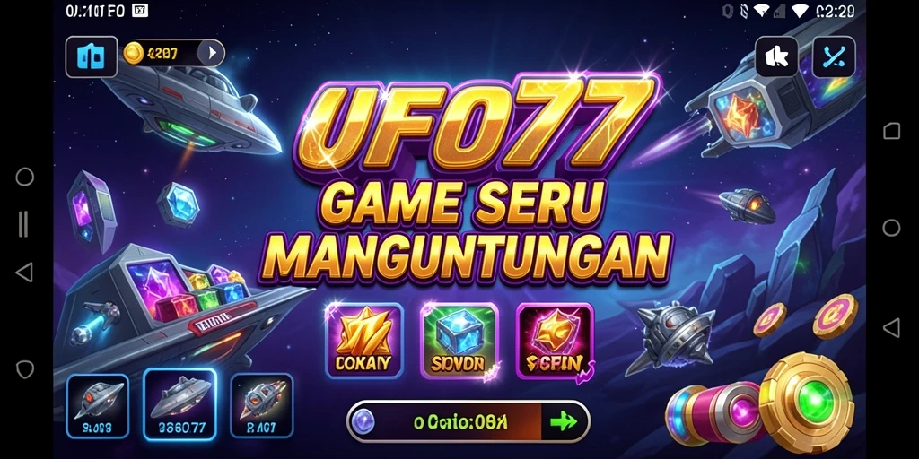 Tampilan menarik dari gameplay Slot di UFO77.