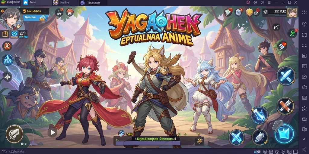 Tampilan menakjubkan dari gameplay YAGAOHEN yang penuh aksi.